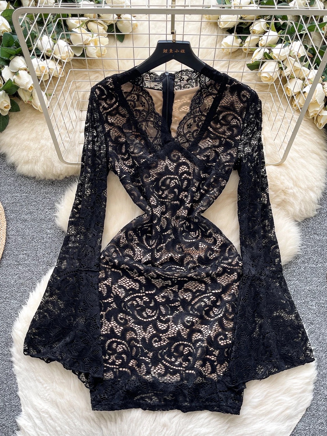 Here for the thrill lace dress CBC1407 images